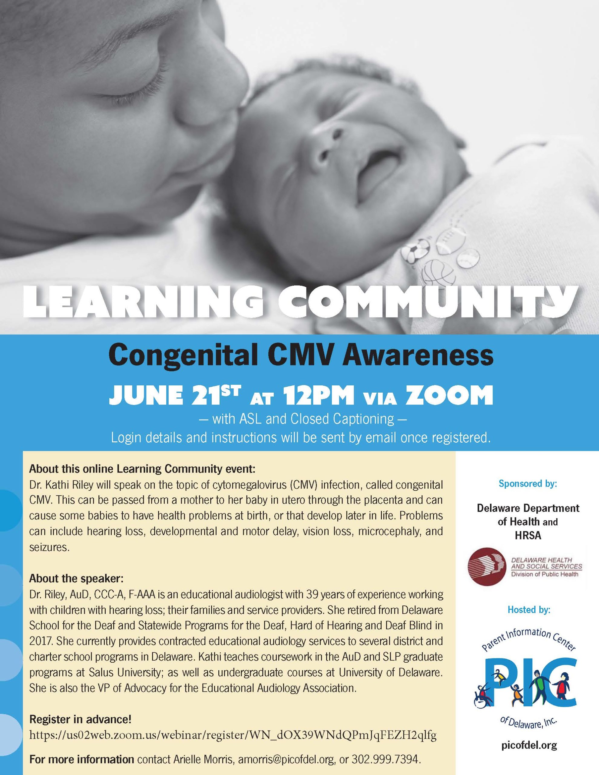 Learning Community- Congenital CMV Awareness