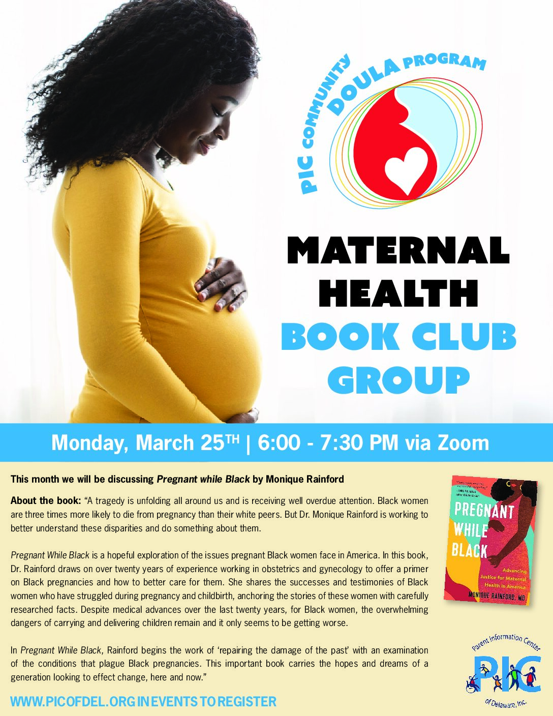 Maternal Health Book Club – Pregnant While Black