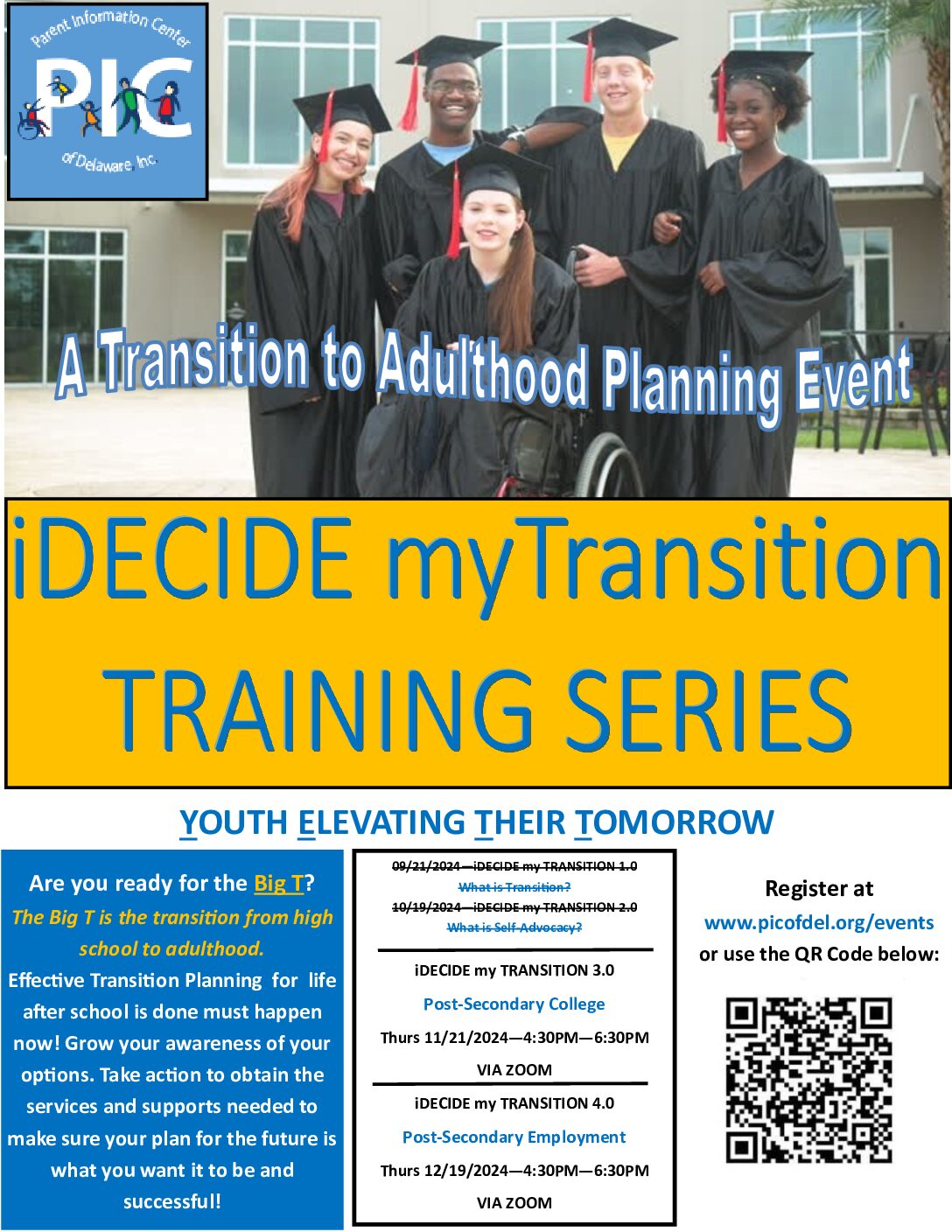 iDECIDE myTransition Training Series