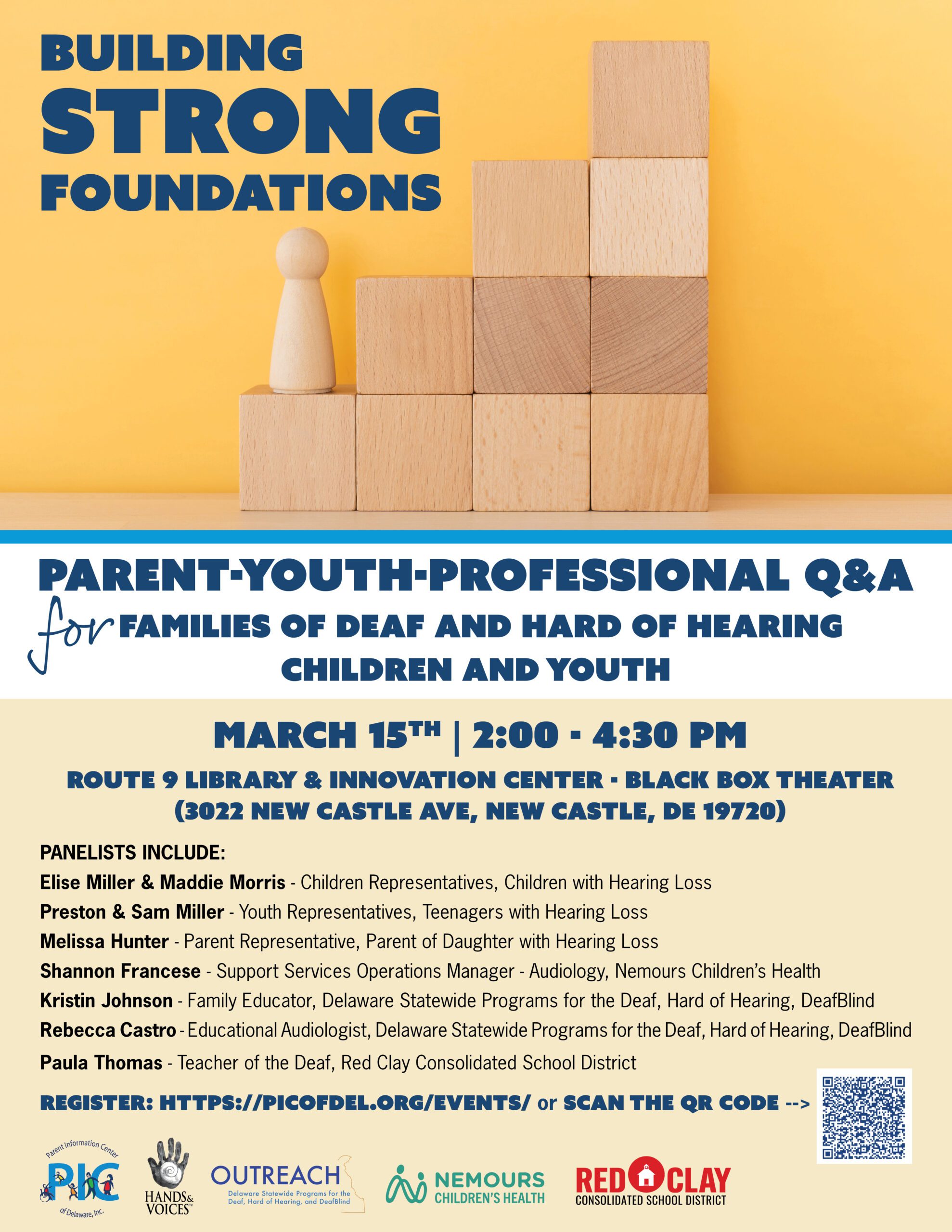 Building Strong Foundations: A Parent-Youth-Professional Q&A for Families of Deaf and Hard of Hearing Children and Youth