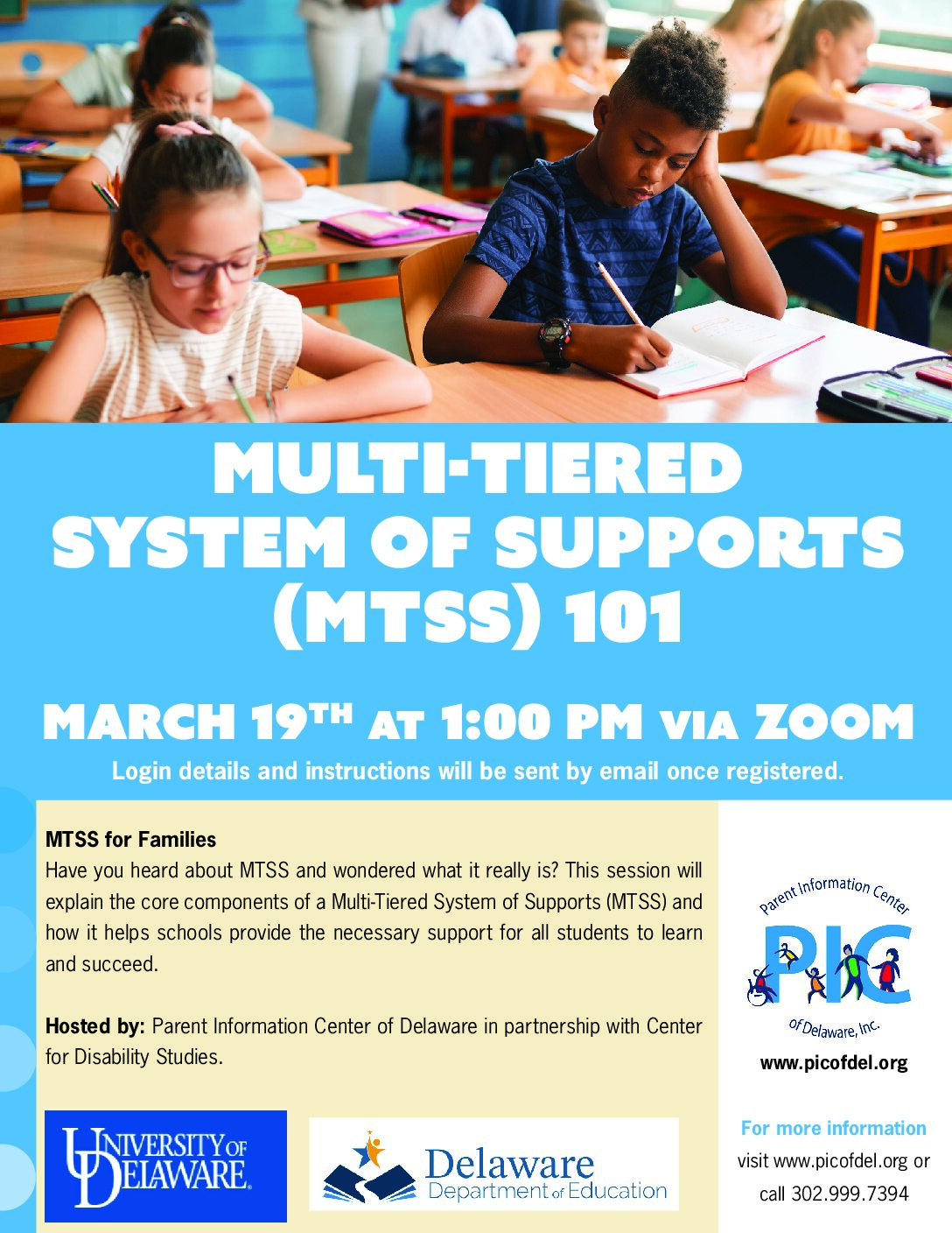 Multi-Tiered  System of Supports (MTSS) 101