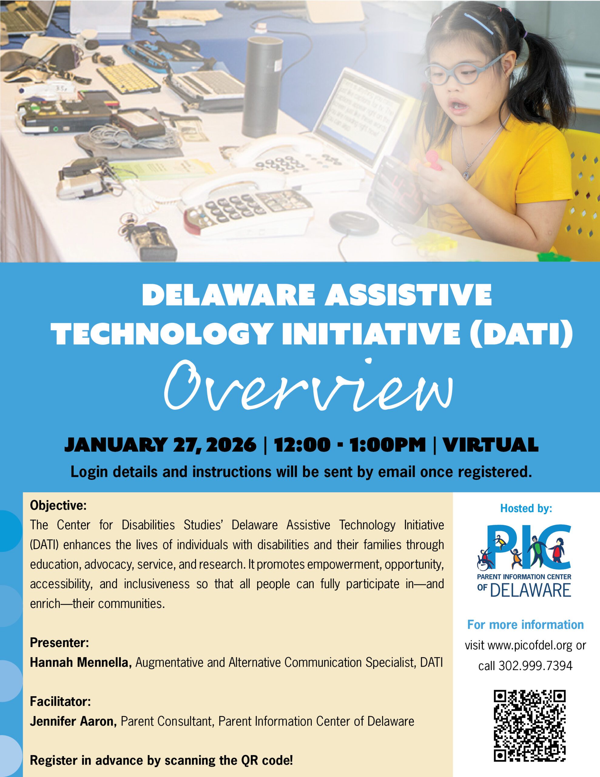 Delaware Assistive Technology Initiative (DATI) Overview
