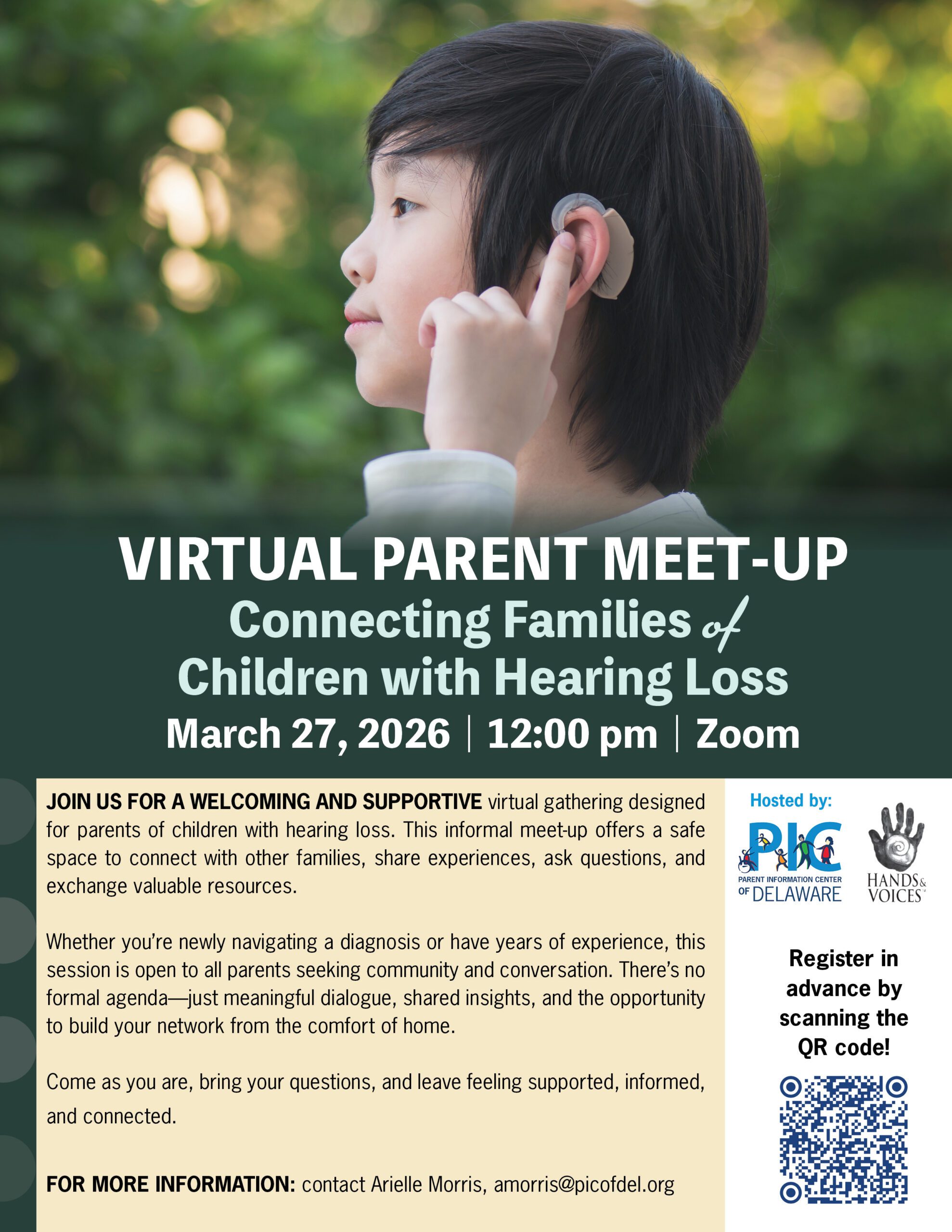 Virtual Parent Meet-Up