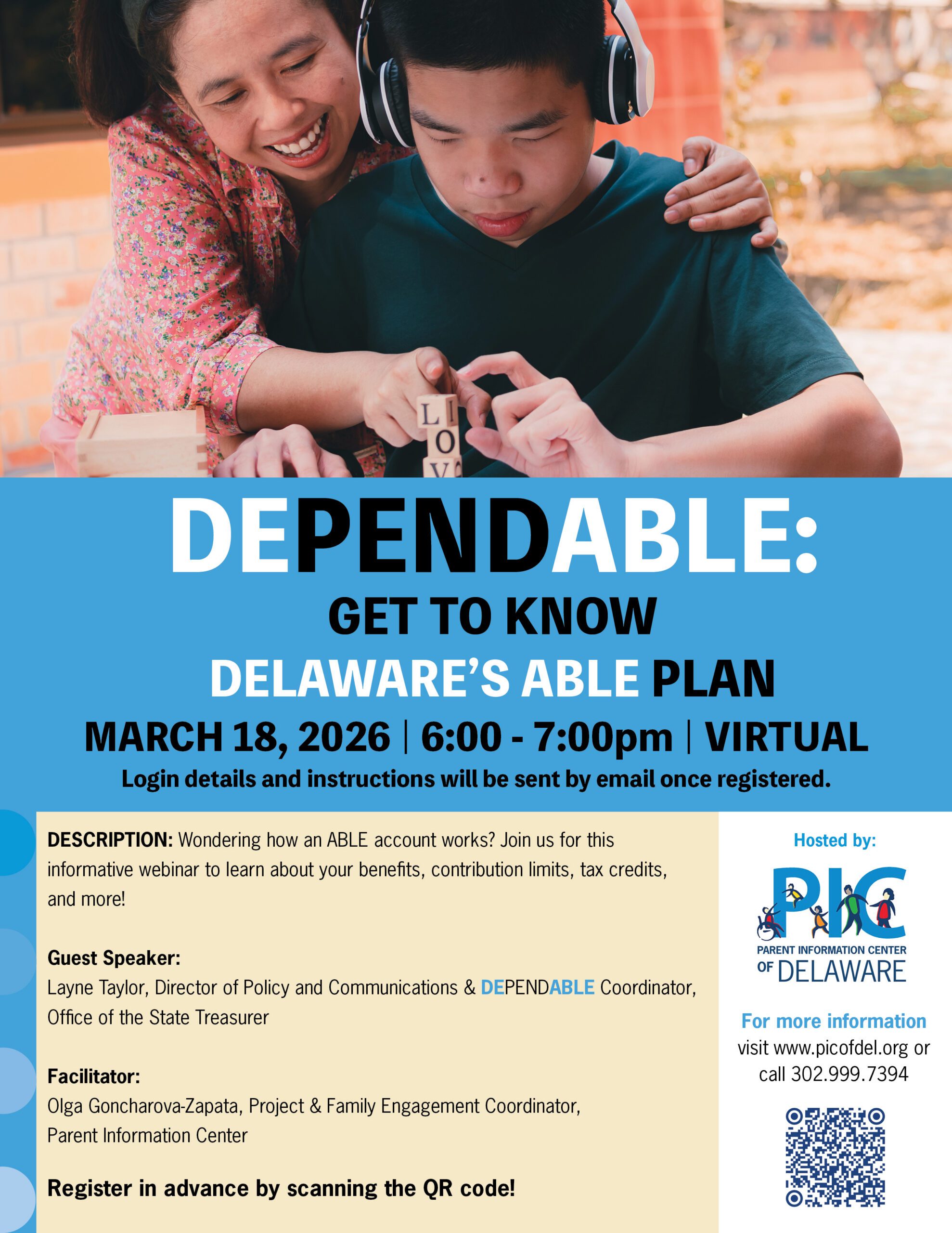 DEPENDABLE: Get to know Delaware’s ABLE Plan