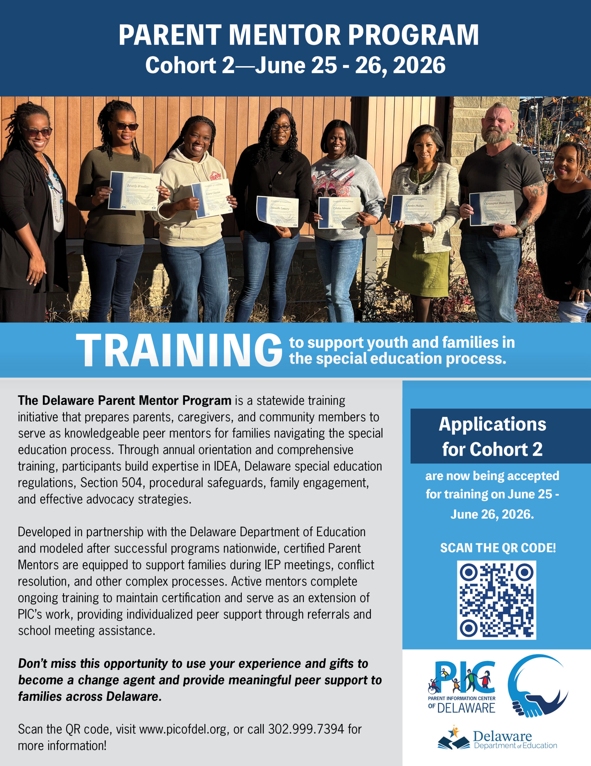 Parent Mentor Program Training