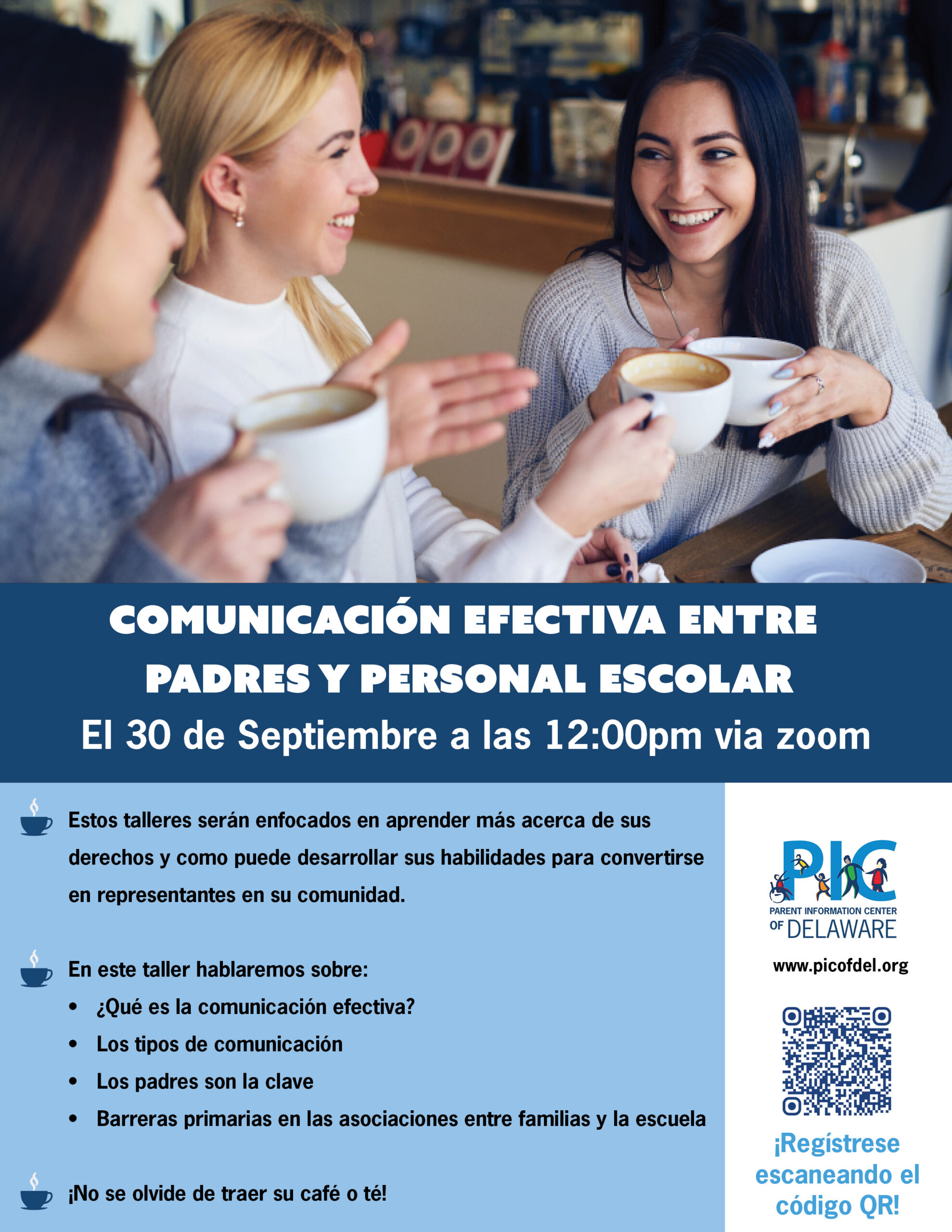 Comunicación efectiva entre  padres y personal escolar
